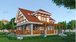 Proiect personalizat casa de vacanta langa padure - Arges
